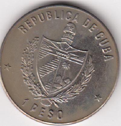 Beschrijving: 1 Peso GAMES BASEBALL